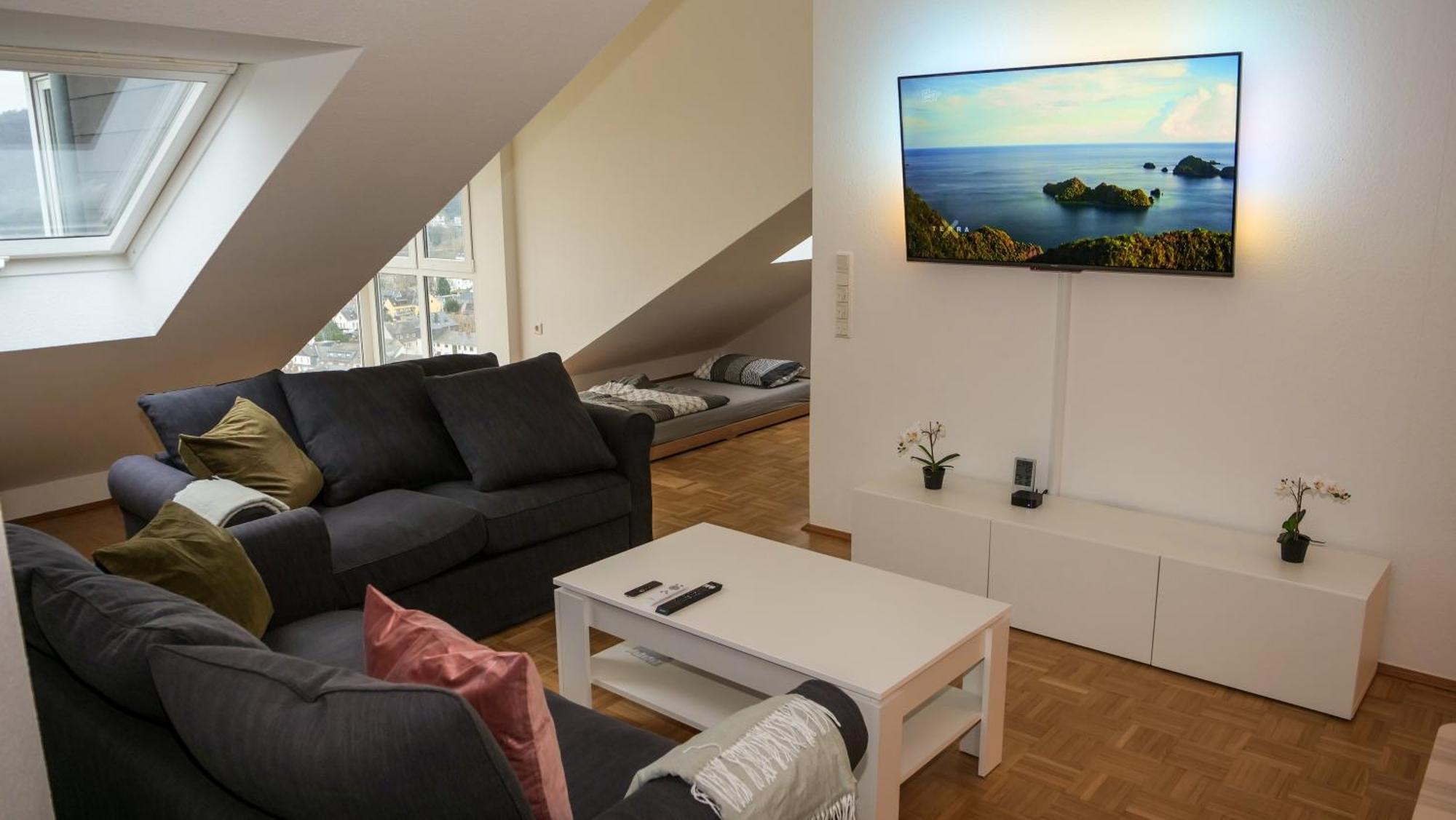 Ferienwohnung Rhein-Panorama Lahnstein Luaran gambar